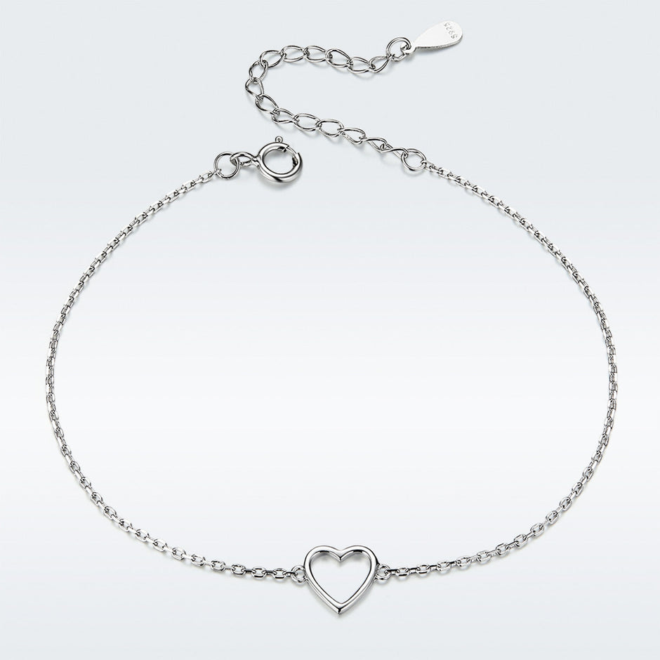 925 Sterling Silver Adjustable Bracelet for Women