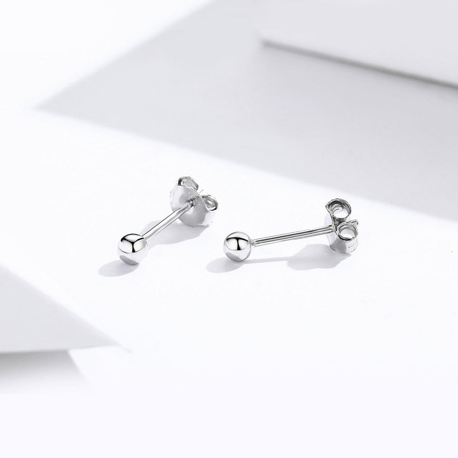 925 Sterling Silver Stud Earrings for Women