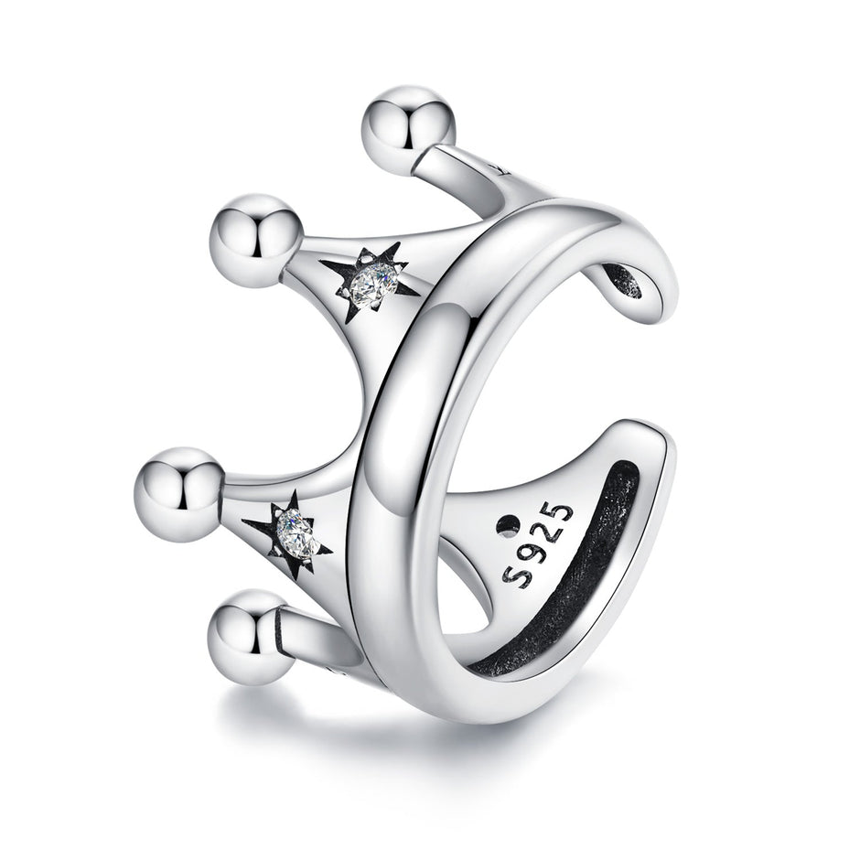 S925 Sterling Silver Earrings with Pavé Setting and CZ