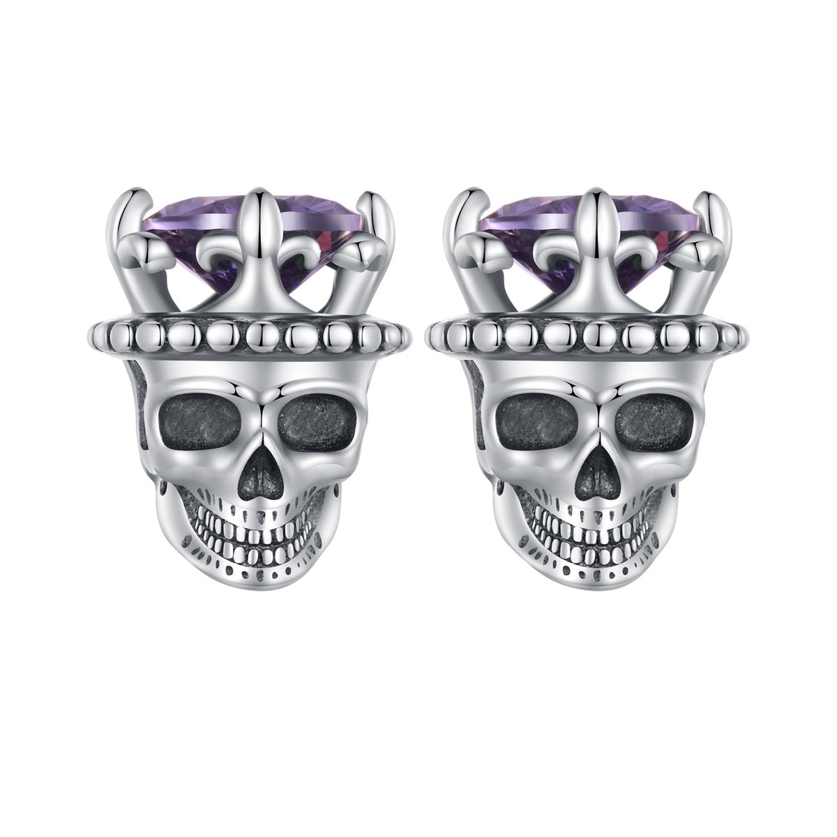 925 Sterling Silver Earrings with Pavé Setting CZ 10*9mm for Women