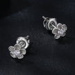 S925 Sterling Silver 3.00 Carat Moissanite Earrings for Women