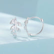 S925 Sterling Silver Earrings for Women 12x7mm
