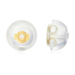 925 Sterling Silver Earrings with Platinum Plating for Women