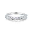 925 Sterling Silver Plated Moissanite Ring Size 5 for Women