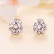 925 Sterling Silver Moissanite 0.5 Carat Earrings for Women