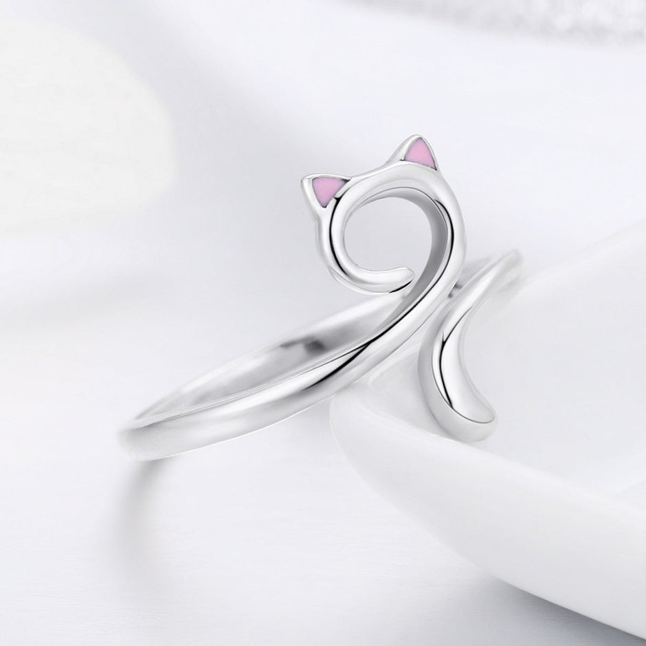 S925 Sterling Silver Adjustable Ring for Women