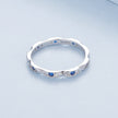 925 Sterling Silver Pavé Setting CZ Ring Size 6.0 for Women
