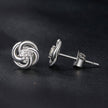 925 Sterling Silver Moissanite Earrings, 0.3cm, White Gold Plated, for Women