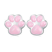 925 Sterling Silver Enamel Black Gold Plated Earrings for Women