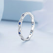 925 Sterling Silver Pavé Setting CZ Ring Size 6.0 for Women
