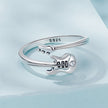 925 Sterling Silver 1.8mm Ring with Pavé Setting CZ for Women