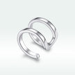 925 Sterling Silver Earrings 1.2*0.8cm with Platinum Plating for Women