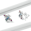 925 Sterling Silver Pavé Setting CZ Earrings for Women