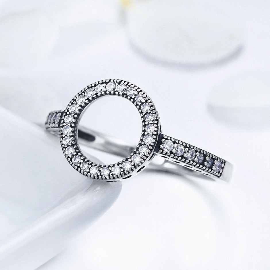 925 Sterling Silver Size 6.0 Ring for Women