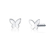 925 Sterling Silver & Platinum Plated Earrings