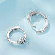 925 Sterling Silver Oxidized Earrings for Women