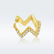 925 Sterling Silver Plated Platinum Pavé CZ Earrings for Women