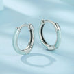 925 Sterling Silver Enamel Oxidized Earrings for Women