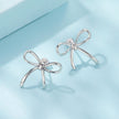 925 Sterling Silver Earrings in Oxidized Finish - Size 1.7*1.8cm for Women