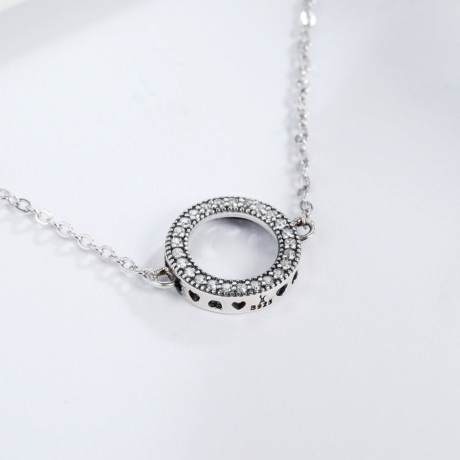 925 Sterling Silver Bracelet 26.5CM with 1.5*1.1CM Pendant for Unisex