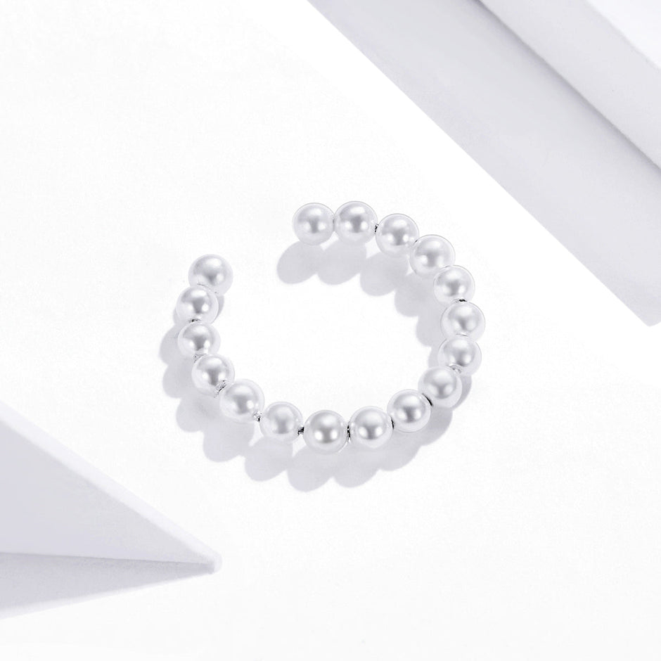 925 Sterling Silver Shell Pearl Earrings for Women