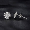 925 Sterling Silver Moissanite 0.3cm Earrings for Women