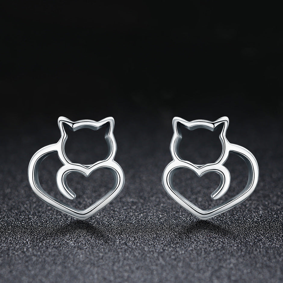 925 Sterling Silver Oxidized Earrings