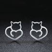 925 Sterling Silver Oxidized Earrings
