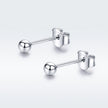 925 Sterling Silver Stud Earrings for Women