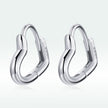 925 Sterling Silver & Platinum Earrings for Women