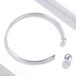 925 Silver Oxidized Pavé Setting CZ Bracelet