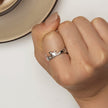 925 Sterling Silver Pavé Setting CZ Ring - Width 1.5-6.5mm for Women