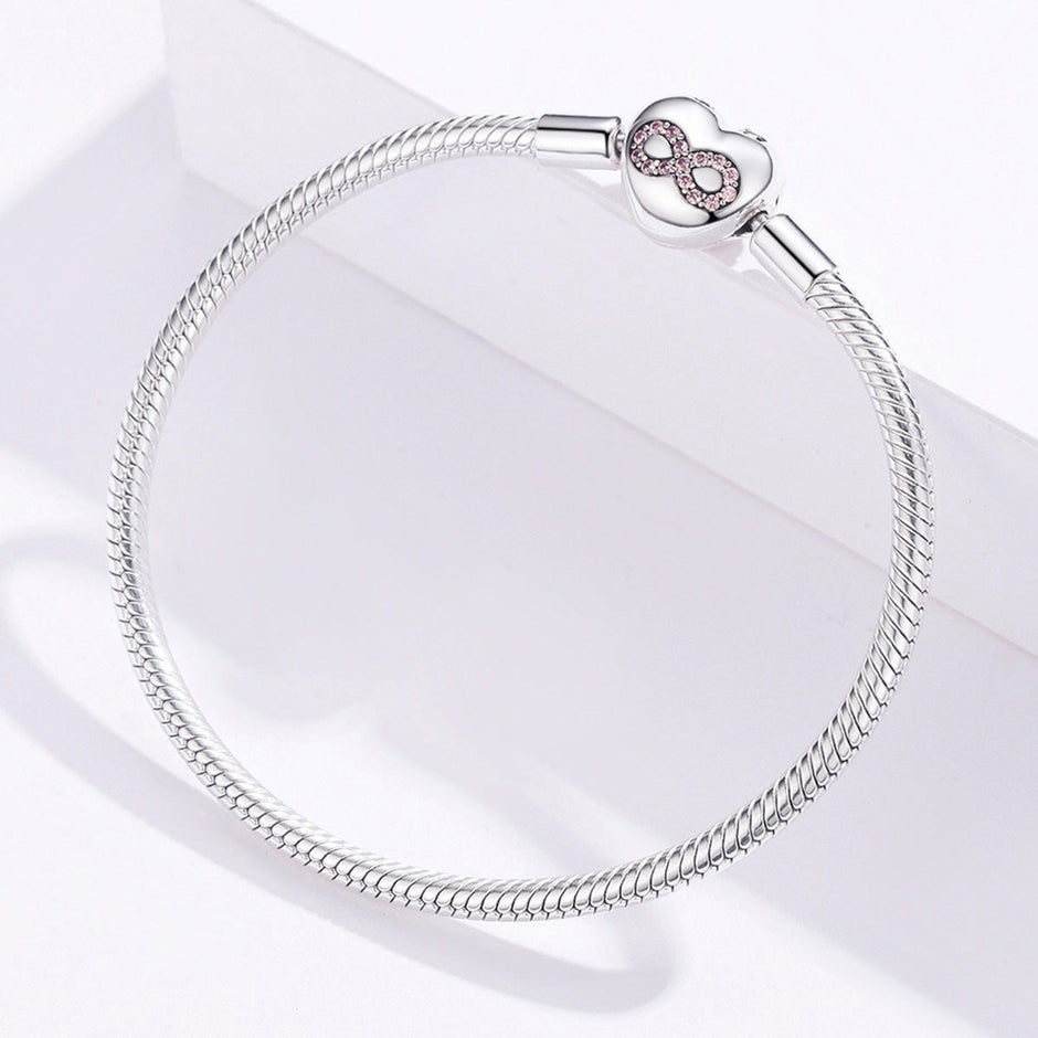 925 Sterling Silver Bracelet 17.0cm for Women
