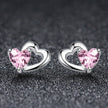 925 Sterling Silver Earrings with Pavé Setting CZ for Women