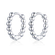 925 Sterling Silver Plated Platinum Earrings for Women