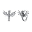 925 Sterling Silver Oxidized Silver Earrings for Women