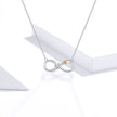 925 Sterling Silver Necklace 40-45cm for Women