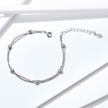 925 Sterling Silver Adjustable 19cm Bracelet for Women