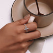 925 Sterling Silver Oxidized 2.2mm Ring for Women