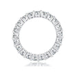 925 Sterling Silver Moissanite 0.1ct Ring Size 6 for Women
