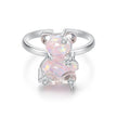 925 Sterling Silver Ring with Pavé Setting CZ for Women