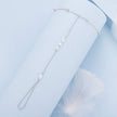 925 Sterling Silver White Gold Plated Bracelet with Pavé Setting CZ for Women