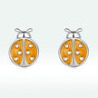 S925 Sterling Silver Enamel Earrings for Women