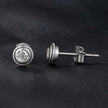 925 Sterling Silver 0.1 Carat Genuine Moissanite Earrings for Women