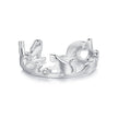 925 Sterling Silver Pavé Setting CZ Ring - Width 1.5-6.5mm for Women