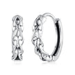 925 Sterling Silver Earrings for Women with Oxidized Finish