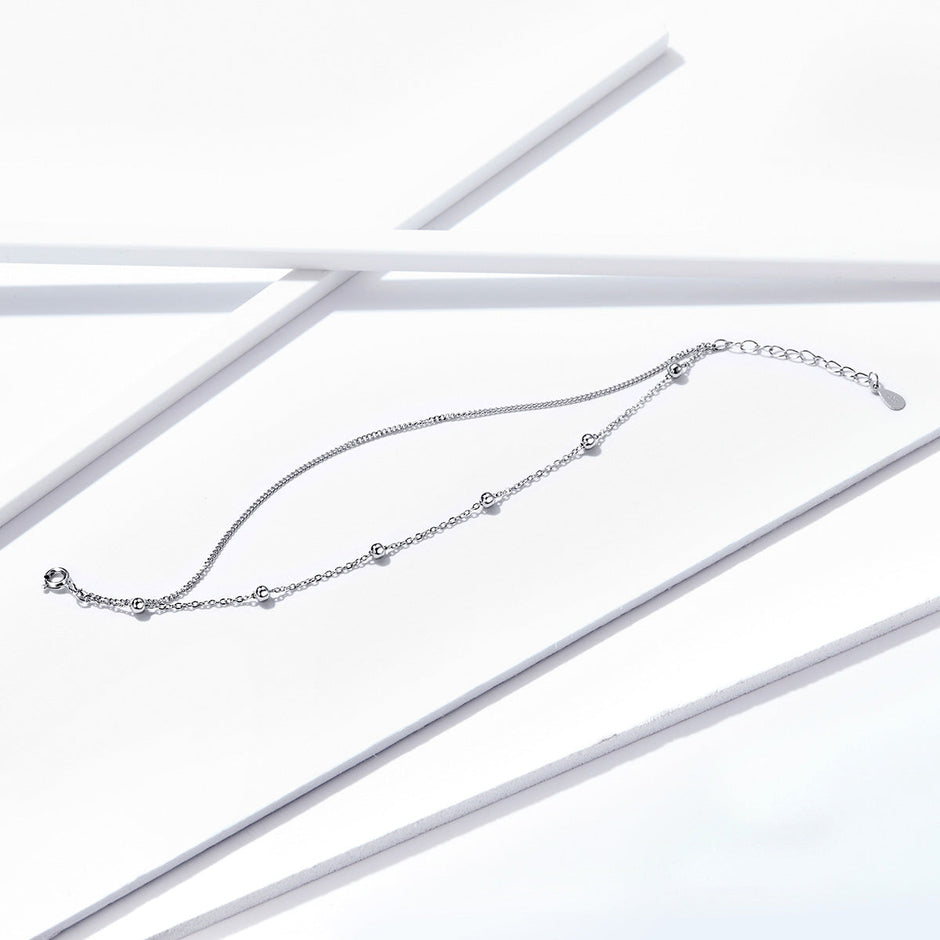 925 Sterling Silver Adjustable 19cm Bracelet for Women