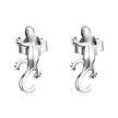 925 Sterling Silver Earrings 1.3*0.6cm for Women