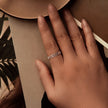 925 Sterling Silver Oxidized Silver 0.4cm Wide Ring