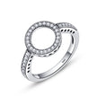 925 Sterling Silver Size 6.0 Ring for Women